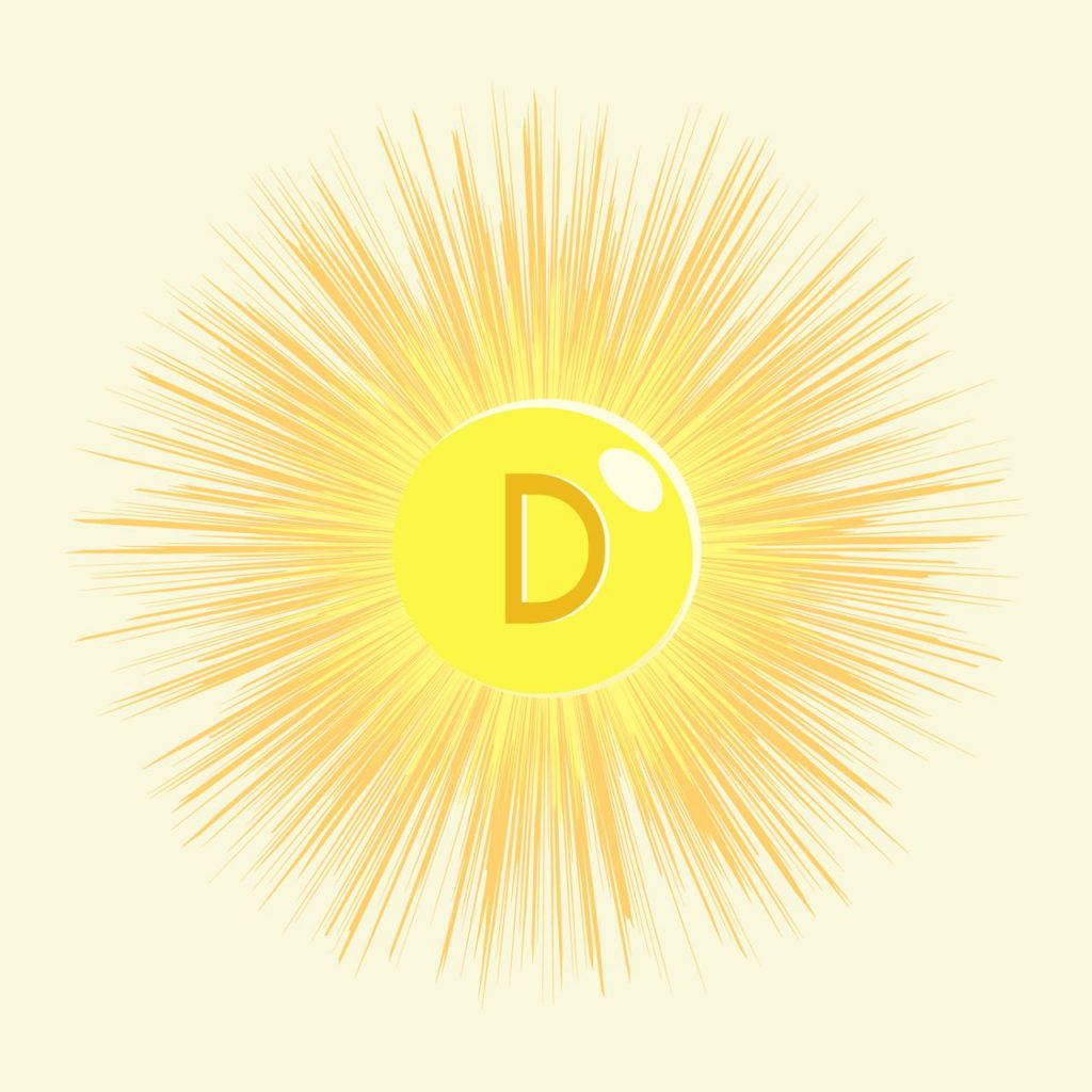 Sonne mit D beschriftet